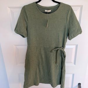 Madewell Puff Sleeve Dress
